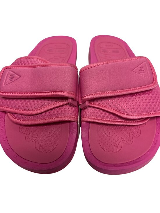 Adidas Pharrell Williams HU Boost Slides Size 12 Pink Comfort Sandals Summer main image 5